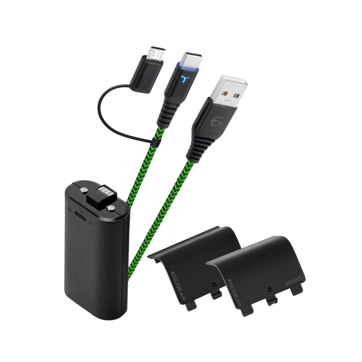 EgoGear Charging Kit SCH10 for XBX ryhmässä KODINELEKTRONIIKKA / Pelikonsolit & Tarvikkeet / Xbox Series X @ TP E-commerce Nordic AB (C81331)