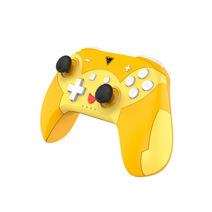 DragonShock Controller Poptop Wireless BT for NSW Pikachio ryhmässä KODINELEKTRONIIKKA / Pelikonsolit & Tarvikkeet / Nintendo Switch / Tarvikkeet @ TP E-commerce Nordic AB (C81336)