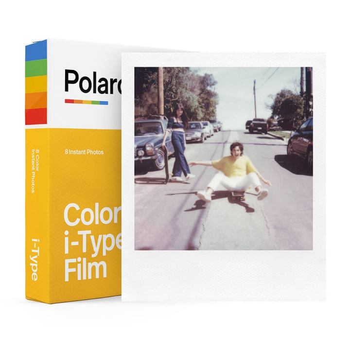 Polaroid Color Film for i-Type White Frame ryhmässä KODINELEKTRONIIKKA / Valokuvat & Videot / Valokuvauslaitteet / Muut @ TP E-commerce Nordic AB (C81398)