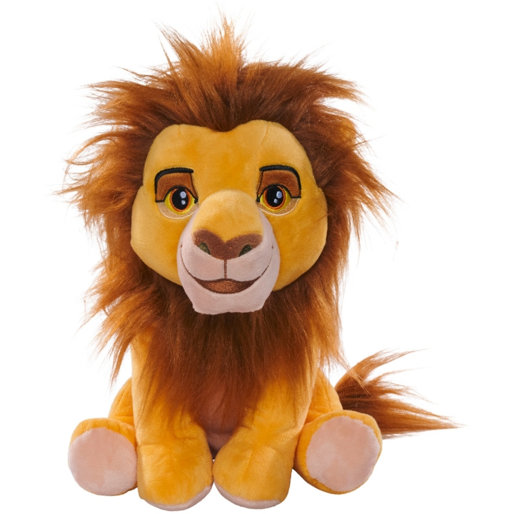 Simba Toys Lejonkungen Mufasa Gosedjur (25 cm) ryhmässä LELUT, TUOTTEET LAPSILLE JA VAUVOILLE / Lelut vauvoille (0-3v) / Pehmolelut @ TP E-commerce Nordic AB (C81534)