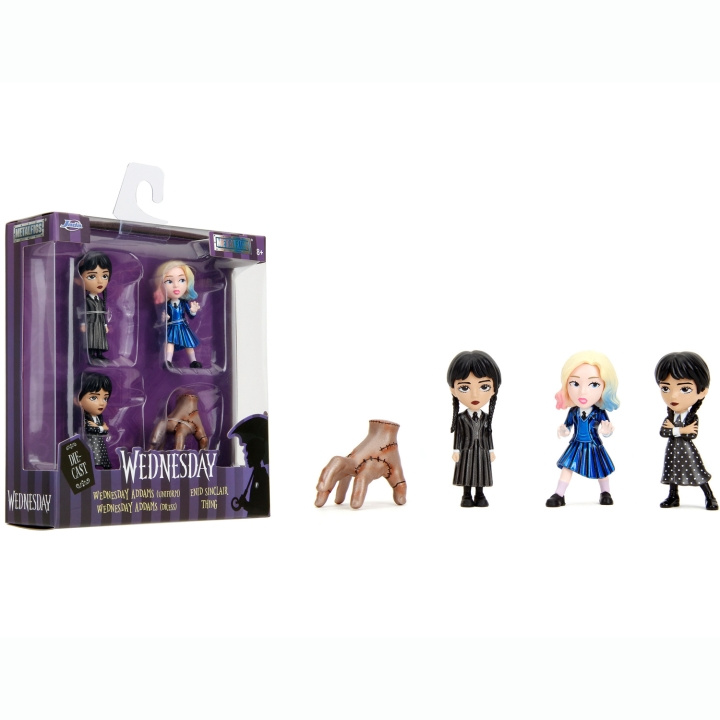 Jada Toys Wednesday Samlarfigur 4-Pack, 6 cm ryhmässä LELUT, TUOTTEET LAPSILLE JA VAUVOILLE / Leikkikalut, Askartelu &Pelit / Figuurit & miniatyyrit @ TP E-commerce Nordic AB (C81537)