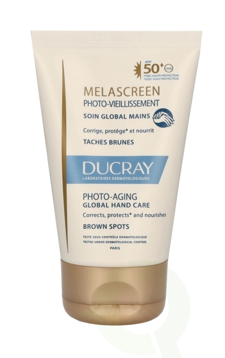 Ducray Melascreen Photo-Aging Global Hand Care SPF50+ 50 ml ryhmässä KAUNEUS JA TERVEYS / Manikyyri/Pedikyyri / Käsirasva @ TP E-commerce Nordic AB (C81566)