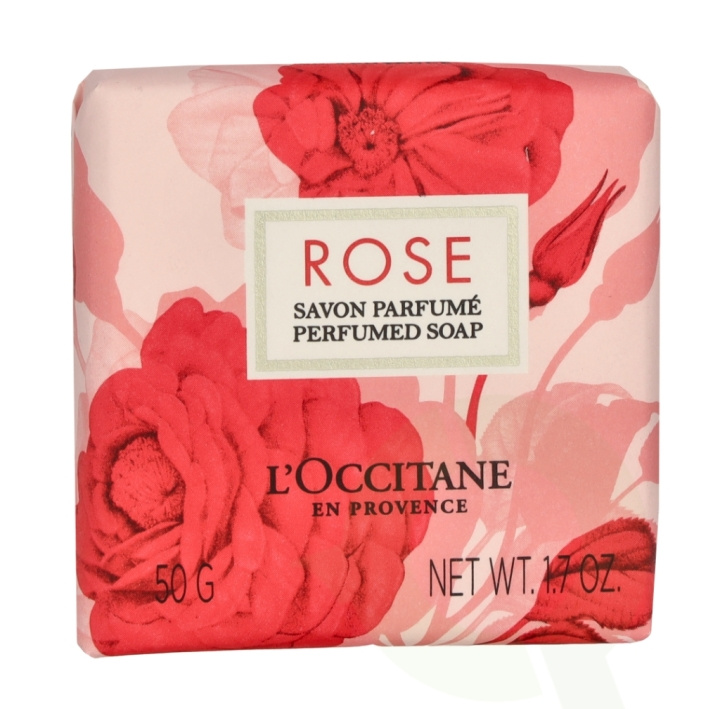 L\'Occitane Rose Perfumed Soap 50 g ryhmässä KAUNEUS JA TERVEYS / Ihonhoito / Kehon hoito / Käsisaippua @ TP E-commerce Nordic AB (C81585)