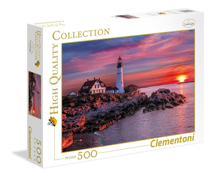 Clementoni 500 kpl High Quality Collection Portland Head Light ryhmässä LELUT, TUOTTEET LAPSILLE JA VAUVOILLE / Leikkikalut, Askartelu &Pelit / Palapelit @ TP E-commerce Nordic AB (C81716)