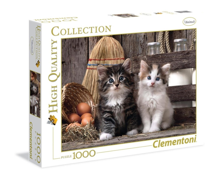 Clementoni 1000 kpl High Quality Collection LOVELY KITTENS (LOVELY KITTENS) ryhmässä LELUT, TUOTTEET LAPSILLE JA VAUVOILLE / Leikkikalut, Askartelu &Pelit / Palapelit @ TP E-commerce Nordic AB (C81724)