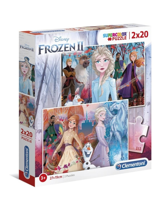 Clementoni 2x20 kpl Palapelit Kids Frozen 2 ryhmässä LELUT, TUOTTEET LAPSILLE JA VAUVOILLE / Leikkikalut, Askartelu &Pelit / Palapelit @ TP E-commerce Nordic AB (C81750)