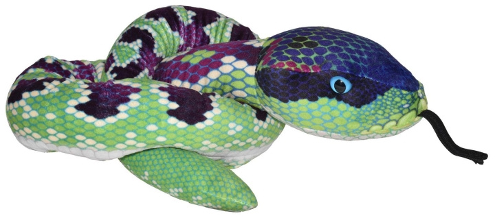 Wild Republic Snakesss Vihreä Violetti 137 cm ryhmässä LELUT, TUOTTEET LAPSILLE JA VAUVOILLE / Lelut vauvoille (0-3v) / Pehmolelut @ TP E-commerce Nordic AB (C81755)