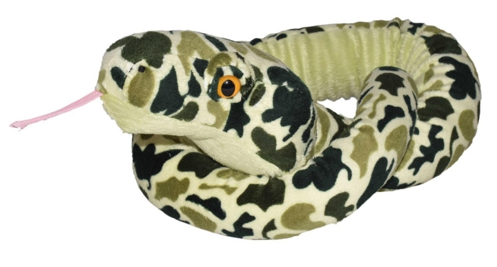 Wild Republic Snakesss Camo vihreä 137 cm ryhmässä LELUT, TUOTTEET LAPSILLE JA VAUVOILLE / Lelut vauvoille (0-3v) / Pehmolelut @ TP E-commerce Nordic AB (C81760)