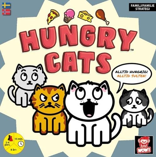 Plasto Hungry Cats (SE,NO) (Vuoden 2020 lasten peli Norjassa) ryhmässä LELUT, TUOTTEET LAPSILLE JA VAUVOILLE / Leikkikalut, Askartelu &Pelit / Seurapelit / Perhepelit @ TP E-commerce Nordic AB (C81784)