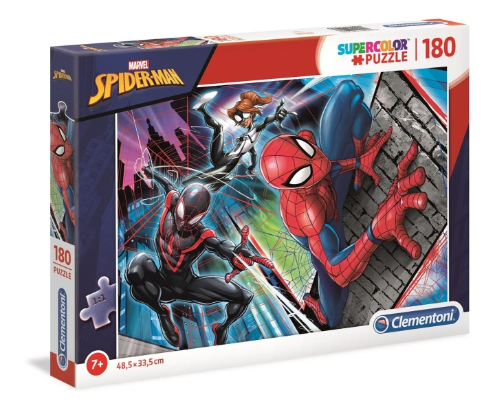 Clementoni 180 kpl Palapelit Lapset Spider-Man ryhmässä LELUT, TUOTTEET LAPSILLE JA VAUVOILLE / Leikkikalut, Askartelu &Pelit / Palapelit @ TP E-commerce Nordic AB (C81792)