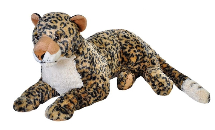 Wild Republic Cuddlekins Jumbo Afrikkalainen leopardi 76 cm ryhmässä LELUT, TUOTTEET LAPSILLE JA VAUVOILLE / Lelut vauvoille (0-3v) / Pehmolelut @ TP E-commerce Nordic AB (C81801)