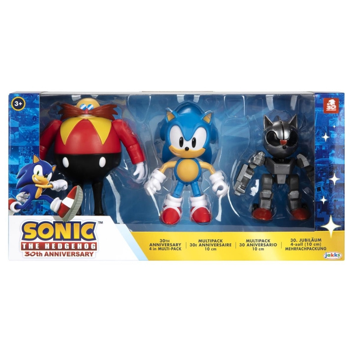 JAKKS Pacific Sonic the Hedgehog 4 tuuman hahmo monipakkaus ryhmässä LELUT, TUOTTEET LAPSILLE JA VAUVOILLE / Leikkikalut, Askartelu &Pelit / Figuurit & miniatyyrit @ TP E-commerce Nordic AB (C81888)