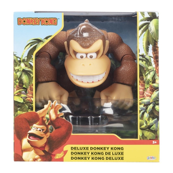 JAKKS Pacific Donkey Kong 6 tuuman hahmo Deluxe Donkey Kong Donkey Kong ryhmässä LELUT, TUOTTEET LAPSILLE JA VAUVOILLE / Leikkikalut, Askartelu &Pelit / Figuurit & miniatyyrit @ TP E-commerce Nordic AB (C81894)