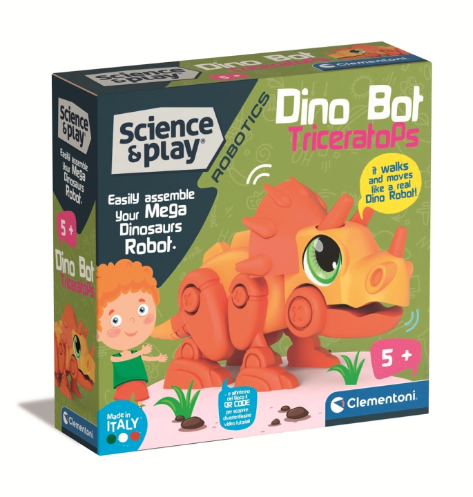 Clementoni Dino Bot Triceratops Junior ryhmässä LELUT, TUOTTEET LAPSILLE JA VAUVOILLE / Leikkikalut, Askartelu &Pelit / Lelut @ TP E-commerce Nordic AB (C81900)