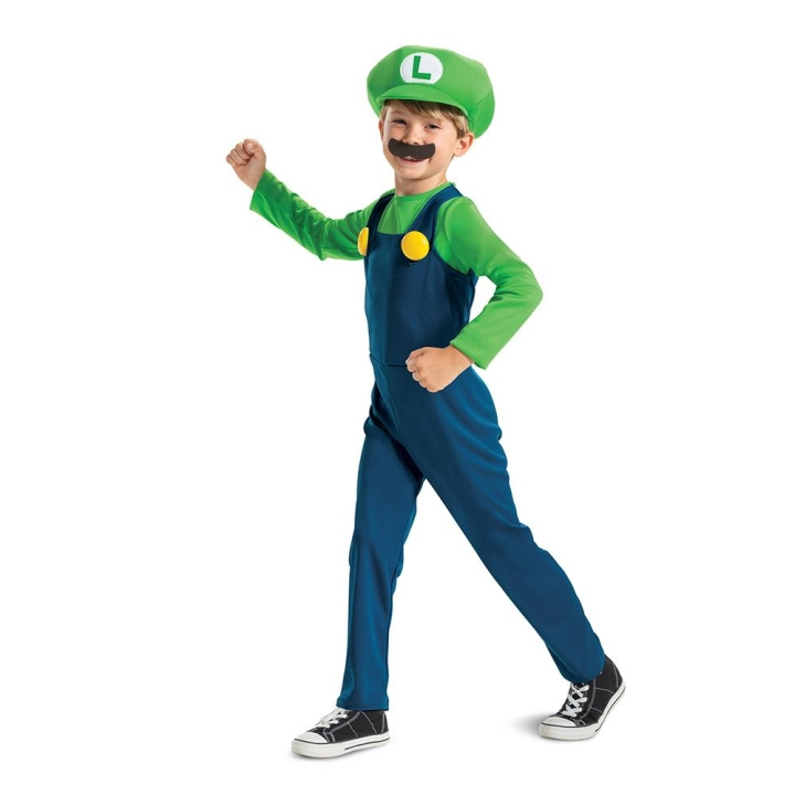 JAKKS Pacific Disguise Super Mario puku Luigi M (7-8) ryhmässä LELUT, TUOTTEET LAPSILLE JA VAUVOILLE / Leikkikalut, Askartelu &Pelit / Naamiaisasut @ TP E-commerce Nordic AB (C81918)