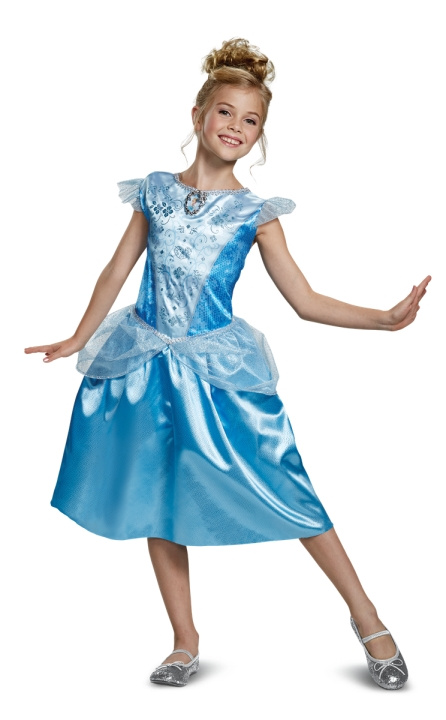 JAKKS Pacific Disguise Disney Prinsessapuku Classic Cinderella M (7-8) ryhmässä LELUT, TUOTTEET LAPSILLE JA VAUVOILLE / Leikkikalut, Askartelu &Pelit / Naamiaisasut @ TP E-commerce Nordic AB (C81929)