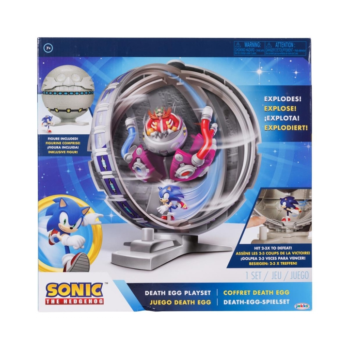 JAKKS Pacific Sonic the Hedgehog 2.5 tuuman leikkisetti Death Egg Battle Set (Kuolemanmunan taistelu setti) ryhmässä LELUT, TUOTTEET LAPSILLE JA VAUVOILLE / Leikkikalut, Askartelu &Pelit / Figuurit & miniatyyrit @ TP E-commerce Nordic AB (C81989)