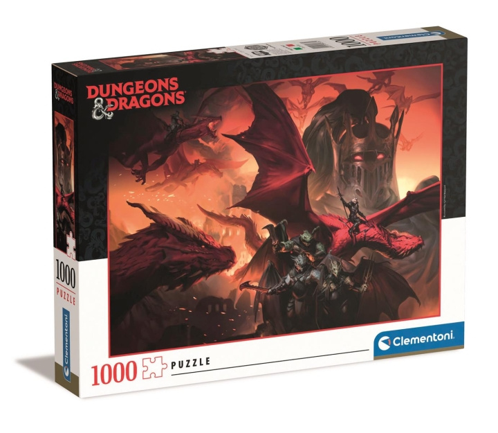 Clementoni 1000 kpl High Quality Collection Dungeons & Dragons ryhmässä LELUT, TUOTTEET LAPSILLE JA VAUVOILLE / Leikkikalut, Askartelu &Pelit / Palapelit @ TP E-commerce Nordic AB (C81999)