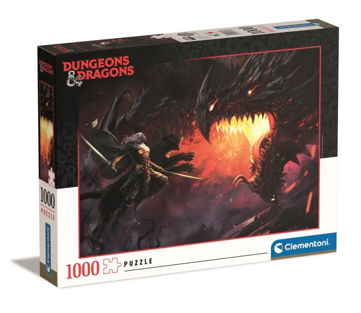 Clementoni 1000 kpl High Quality Collection Dungeons & Dragons 2 ryhmässä LELUT, TUOTTEET LAPSILLE JA VAUVOILLE / Leikkikalut, Askartelu &Pelit / Palapelit @ TP E-commerce Nordic AB (C82000)