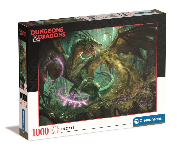 Clementoni 1000 kpl High Quality Collection Dungeons & Dragons 3 ryhmässä LELUT, TUOTTEET LAPSILLE JA VAUVOILLE / Leikkikalut, Askartelu &Pelit / Palapelit @ TP E-commerce Nordic AB (C82001)