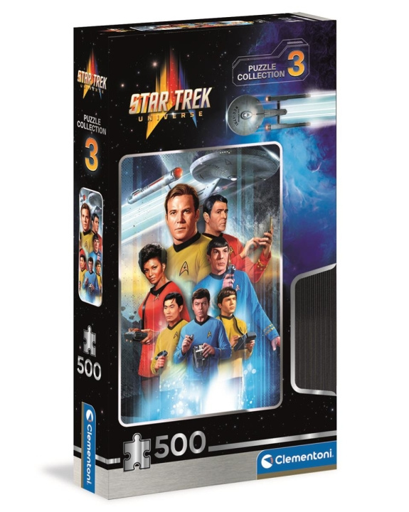 Clementoni 500 kpl High Quality Collection kulttielokuvia Star Trek 3 ryhmässä LELUT, TUOTTEET LAPSILLE JA VAUVOILLE / Leikkikalut, Askartelu &Pelit / Palapelit @ TP E-commerce Nordic AB (C82003)