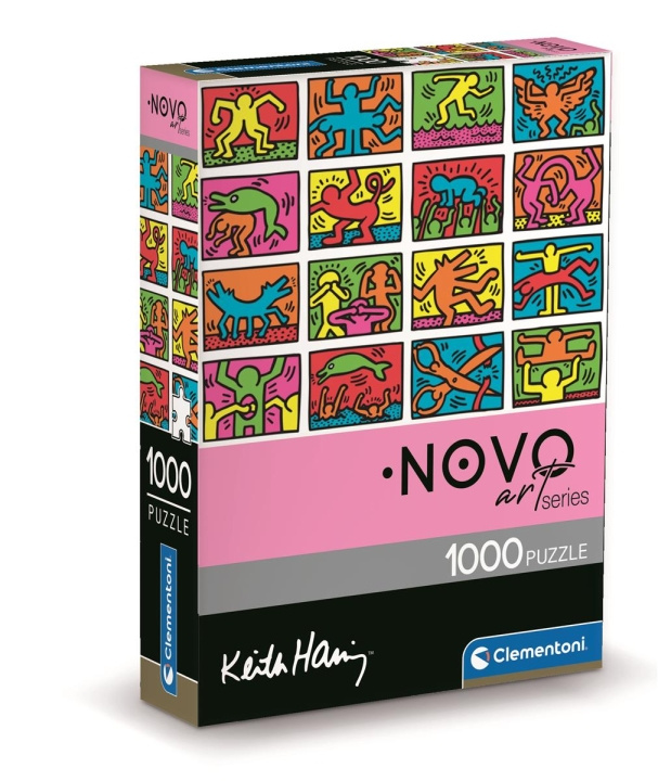 Clementoni 1000 kpl CB High Quality Collection Keith Haring 2 ryhmässä URHEILU, VAPAA-AIKA JA HARRASTUS / Harrastus / Palapeli @ TP E-commerce Nordic AB (C82007)