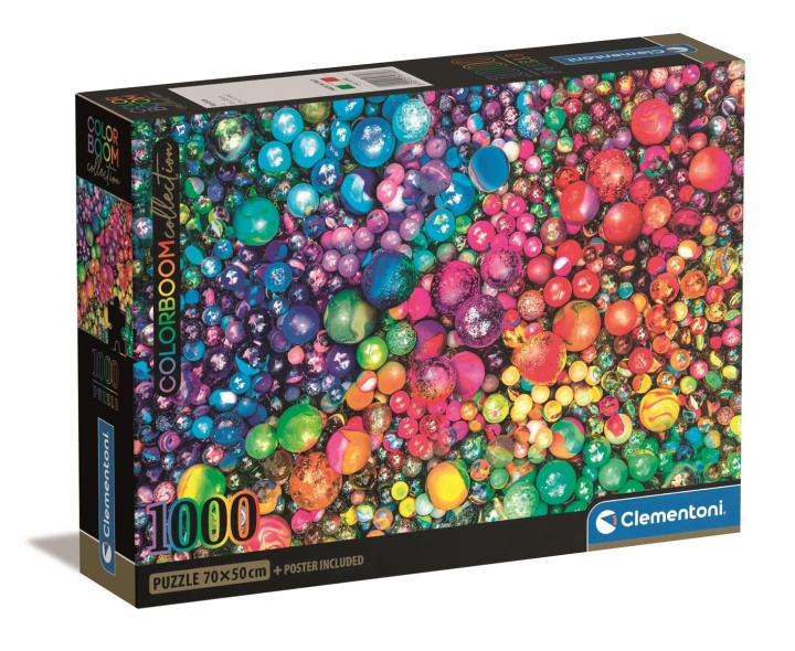 Clementoni 1000 kpl CB High Quality Collection Colorboom Marbles Marbles ryhmässä LELUT, TUOTTEET LAPSILLE JA VAUVOILLE / Leikkikalut, Askartelu &Pelit / Palapelit @ TP E-commerce Nordic AB (C82029)