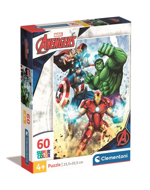 Clementoni 60 kpl Palapelit Lapset Marvel Avengers ryhmässä LELUT, TUOTTEET LAPSILLE JA VAUVOILLE / Leikkikalut, Askartelu &Pelit / Palapelit @ TP E-commerce Nordic AB (C82060)