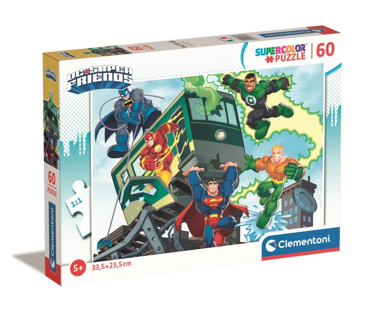 Clementoni 60 kpl palapelit Lapset DC Comics ryhmässä LELUT, TUOTTEET LAPSILLE JA VAUVOILLE / Leikkikalut, Askartelu &Pelit / Palapelit @ TP E-commerce Nordic AB (C82061)