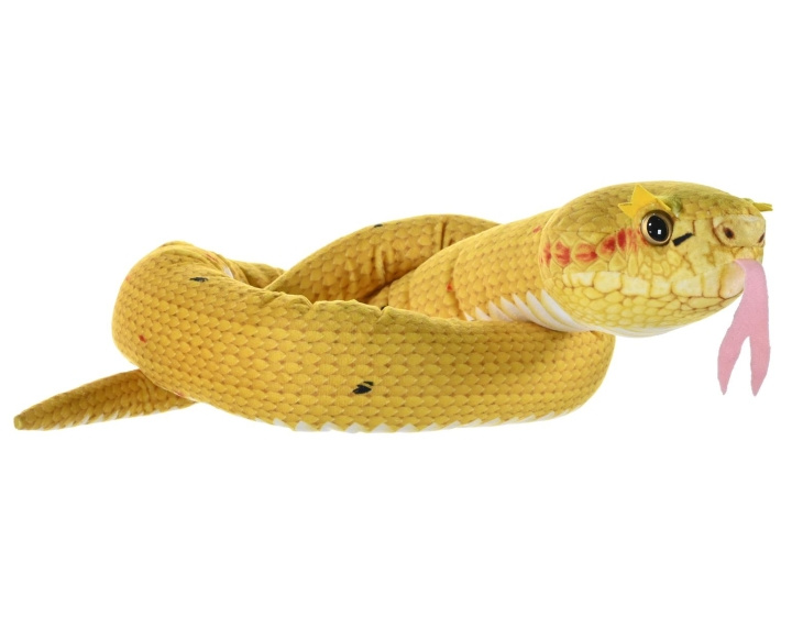 Wild Republic Snakesss silmäripsi Viper keltainen 137 cm ryhmässä LELUT, TUOTTEET LAPSILLE JA VAUVOILLE / Lelut vauvoille (0-3v) / Pehmolelut @ TP E-commerce Nordic AB (C82084)