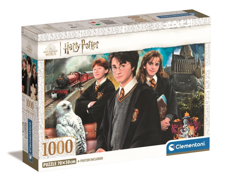 Clementoni 1000 kpl CB High Quality Collection Harry Potter Trio ryhmässä LELUT, TUOTTEET LAPSILLE JA VAUVOILLE / Leikkikalut, Askartelu &Pelit / Palapelit @ TP E-commerce Nordic AB (C82095)