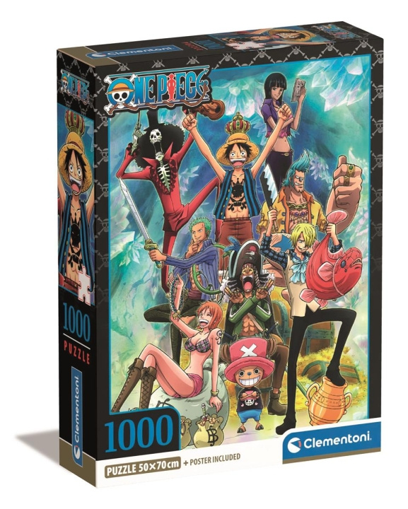 Clementoni 1000 kpl CB High Quality Collection One Piece 1 ryhmässä URHEILU, VAPAA-AIKA JA HARRASTUS / Harrastus / Palapeli @ TP E-commerce Nordic AB (C82099)