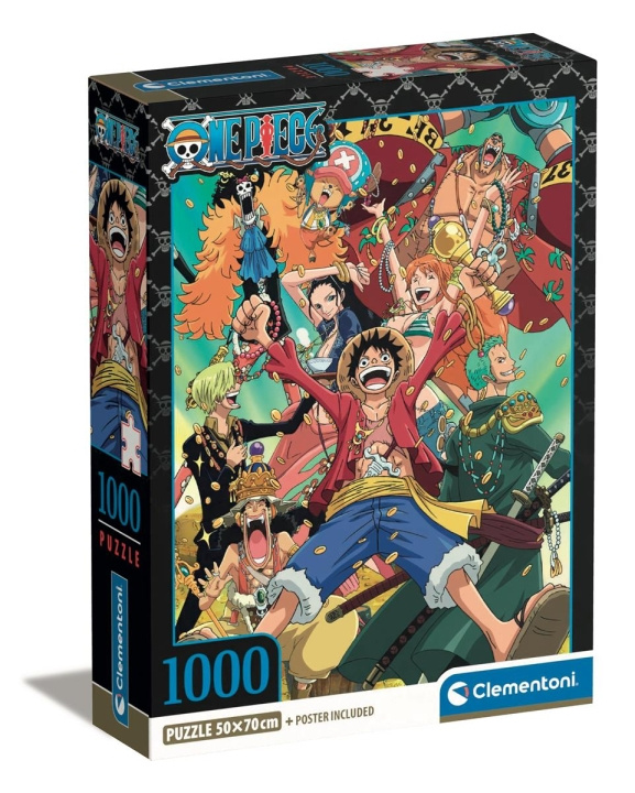 Clementoni 1000 kpl CB High Quality Collection One Piece 2 ryhmässä LELUT, TUOTTEET LAPSILLE JA VAUVOILLE / Leikkikalut, Askartelu &Pelit / Lasten palapeli @ TP E-commerce Nordic AB (C82100)