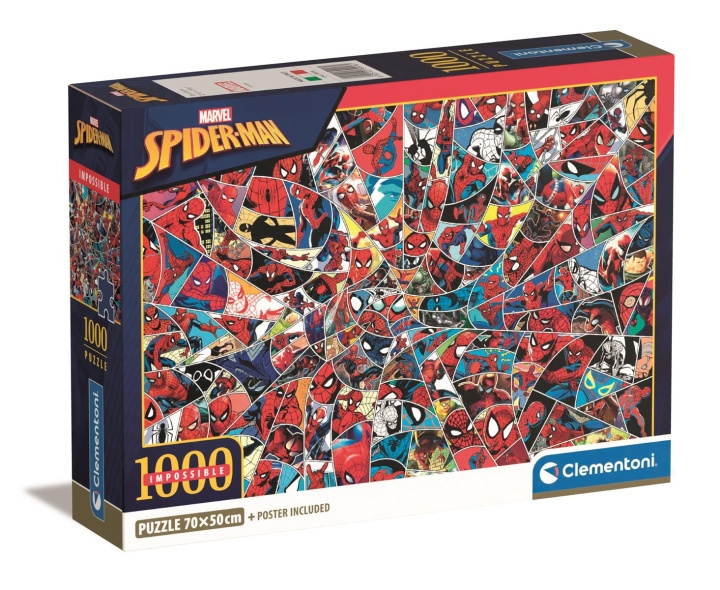 Clementoni 1000 kpl CB Impossible Spider-Man ryhmässä LELUT, TUOTTEET LAPSILLE JA VAUVOILLE / Leikkikalut, Askartelu &Pelit / Palapelit @ TP E-commerce Nordic AB (C82103)