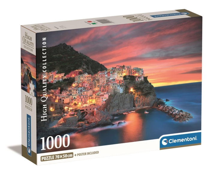 Clementoni 1000 kpl CB High Quality Collection Manarola ryhmässä LELUT, TUOTTEET LAPSILLE JA VAUVOILLE / Leikkikalut, Askartelu &Pelit / Palapelit @ TP E-commerce Nordic AB (C82109)