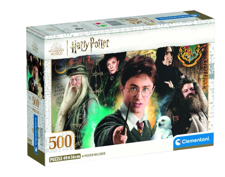 Clementoni 500 kpl CB High Quality Collection Harry Potter 1 ryhmässä LELUT, TUOTTEET LAPSILLE JA VAUVOILLE / Leikkikalut, Askartelu &Pelit / Palapelit @ TP E-commerce Nordic AB (C82120)