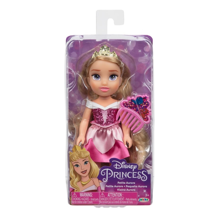 JAKKS Pacific Disney Princess 6 tuuman Petite-nukke, jossa on kampa Aurora ryhmässä LELUT, TUOTTEET LAPSILLE JA VAUVOILLE / Leikkikalut, Askartelu &Pelit / Nuket & Tarvikkeet @ TP E-commerce Nordic AB (C82137)