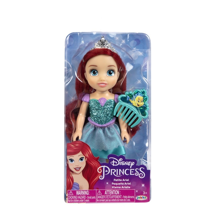 JAKKS Pacific Disney Princess 6 tuuman Petite-nukke, jossa on kampa Ariel ryhmässä LELUT, TUOTTEET LAPSILLE JA VAUVOILLE / Leikkikalut, Askartelu &Pelit / Nuket & Tarvikkeet @ TP E-commerce Nordic AB (C82142)