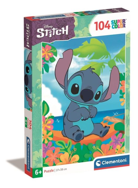 Clementoni 104 kpl palapelit Disney Stitch ryhmässä LELUT, TUOTTEET LAPSILLE JA VAUVOILLE / Leikkikalut, Askartelu &Pelit / Palapelit @ TP E-commerce Nordic AB (C82147)