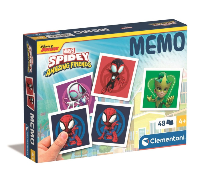 Clementoni Muistio Spidey ja hänen hämmästyttävät ystävänsä ryhmässä LELUT, TUOTTEET LAPSILLE JA VAUVOILLE / Leikkikalut, Askartelu &Pelit / Seurapelit / Lasten pelit @ TP E-commerce Nordic AB (C82179)