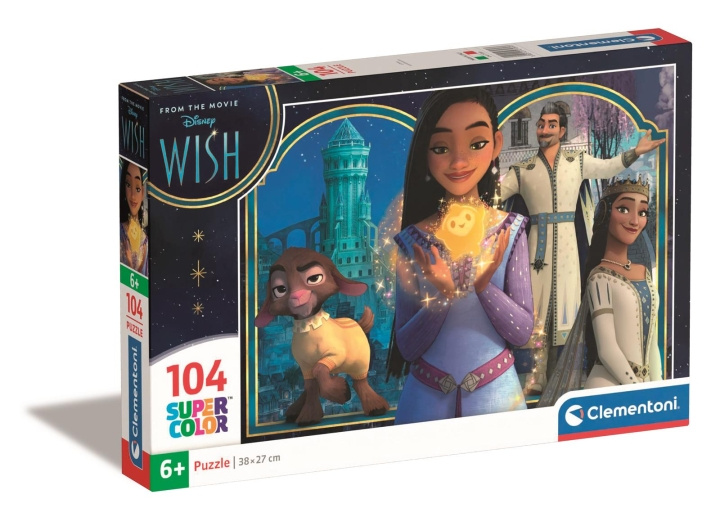 Clementoni 104 kpl palapelit Kid Disney Wish ryhmässä LELUT, TUOTTEET LAPSILLE JA VAUVOILLE / Leikkikalut, Askartelu &Pelit / Palapelit @ TP E-commerce Nordic AB (C82181)