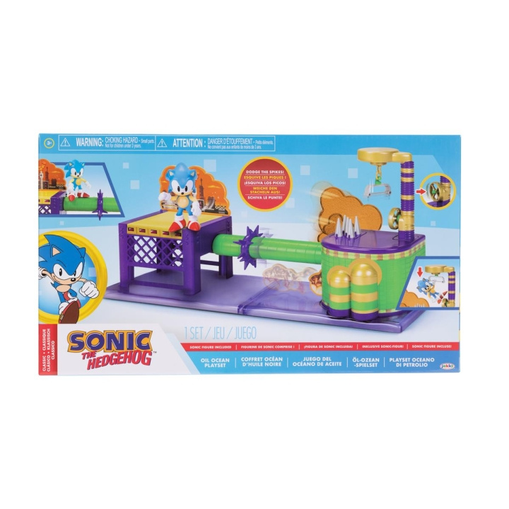 JAKKS Pacific Sonic the Hedgehog 2.5 tuuman leikkisetti Öljy Ocean (valtameri) ryhmässä LELUT, TUOTTEET LAPSILLE JA VAUVOILLE / Leikkikalut, Askartelu &Pelit / Lelut @ TP E-commerce Nordic AB (C82189)