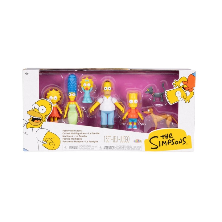 JAKKS Pacific Simpsonit 2,5 tuuman hahmo monipakkaus ryhmässä LELUT, TUOTTEET LAPSILLE JA VAUVOILLE / Leikkikalut, Askartelu &Pelit / Figuurit & miniatyyrit @ TP E-commerce Nordic AB (C82192)