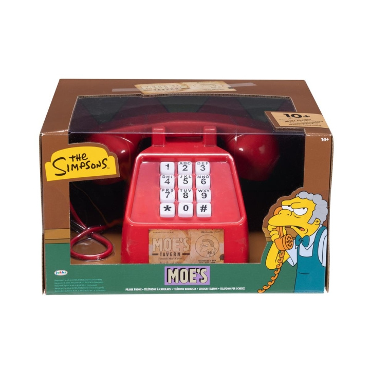 JAKKS Pacific Simpsonit ominaisuus Moe\'s Tavern Pilapuhelin ryhmässä LELUT, TUOTTEET LAPSILLE JA VAUVOILLE / Leikkikalut, Askartelu &Pelit / Lelut @ TP E-commerce Nordic AB (C82194)