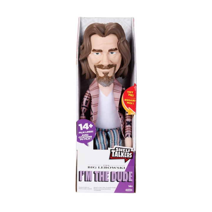 JAKKS Pacific The Big Lebowski The Dude Hyllykeskustelijat ryhmässä LELUT, TUOTTEET LAPSILLE JA VAUVOILLE / Leikkikalut, Askartelu &Pelit / Nuket & Tarvikkeet @ TP E-commerce Nordic AB (C82202)