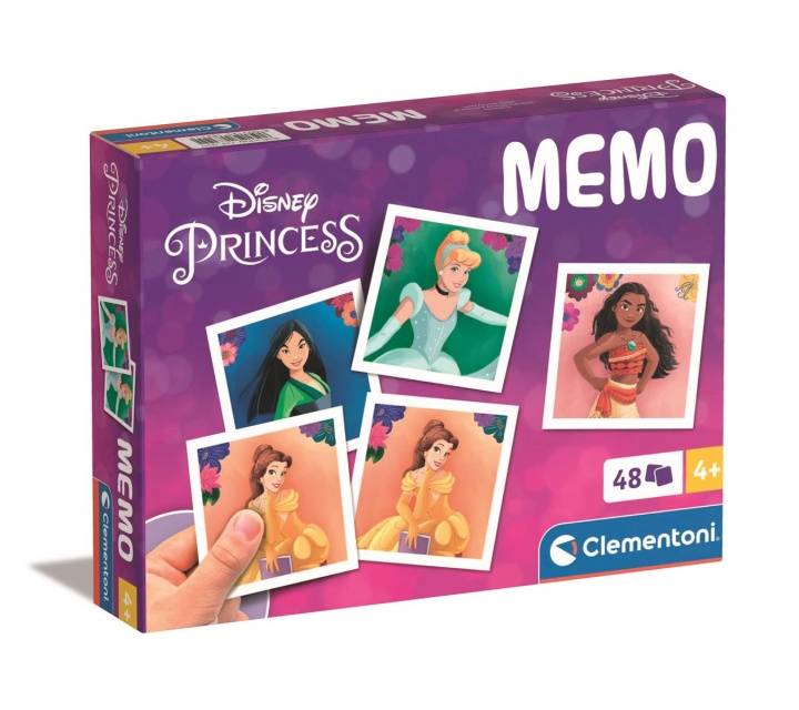 Clementoni Muistio Disney Princess ryhmässä LELUT, TUOTTEET LAPSILLE JA VAUVOILLE / Peli / Lasten pelit @ TP E-commerce Nordic AB (C82208)