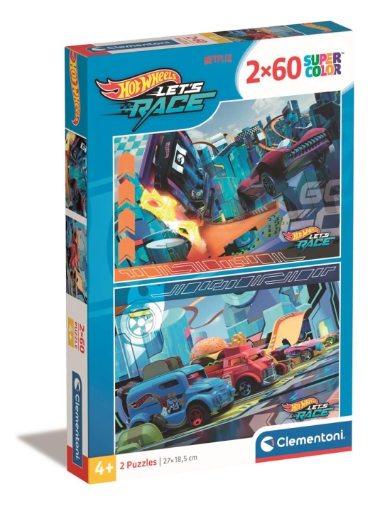 Clementoni 2x60 kpl Palapelit Lapset Hotwheels ryhmässä LELUT, TUOTTEET LAPSILLE JA VAUVOILLE / Leikkikalut, Askartelu &Pelit / Palapelit @ TP E-commerce Nordic AB (C82213)