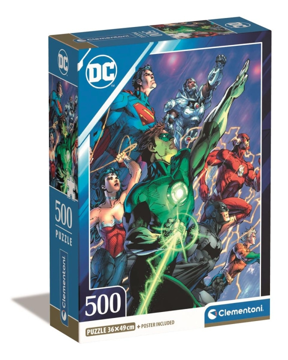 Clementoni 500 kpl CB High Quality Collection DC Comics (2) ryhmässä LELUT, TUOTTEET LAPSILLE JA VAUVOILLE / Leikkikalut, Askartelu &Pelit / Lasten palapeli @ TP E-commerce Nordic AB (C82219)