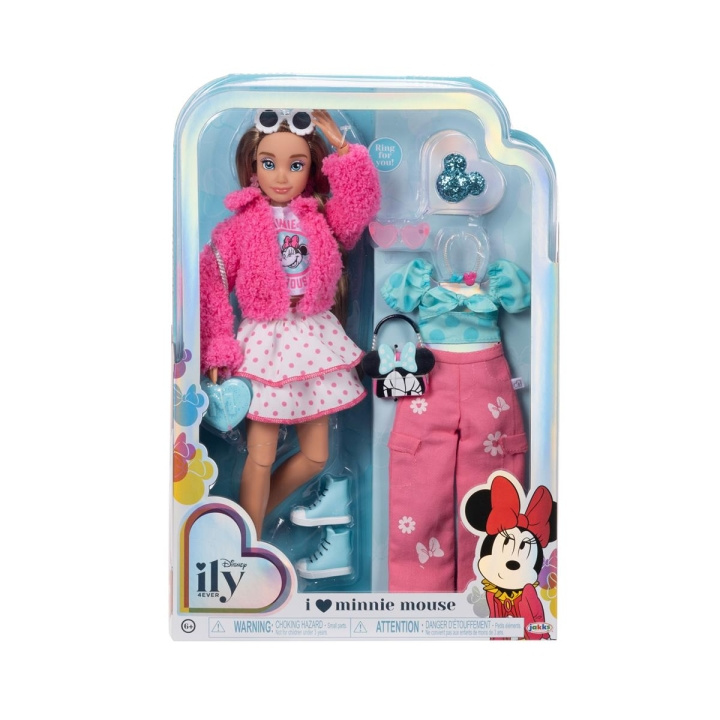 JAKKS Pacific Disney ily 4EVER Fashion Doll -muotinukke, jossa on Minnien inspiroima lisämuoti ryhmässä LELUT, TUOTTEET LAPSILLE JA VAUVOILLE / Leikkikalut, Askartelu &Pelit / Nuket & Tarvikkeet @ TP E-commerce Nordic AB (C82237)