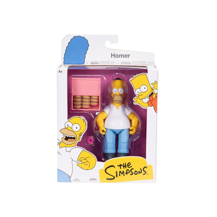 JAKKS Pacific Simpsonit 5 tuuman hahmo Homer ryhmässä LELUT, TUOTTEET LAPSILLE JA VAUVOILLE / Leikkikalut, Askartelu &Pelit / Figuurit, miniatyyrit ja tarvikkeet @ TP E-commerce Nordic AB (C82243)